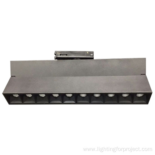 Linear light Dali dimming LED track lights grille